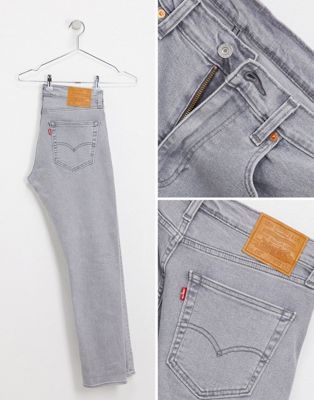 levis 512 grey jeans