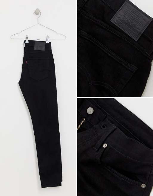 Levi's 512 slim tapered jeans in black , 4 of 4