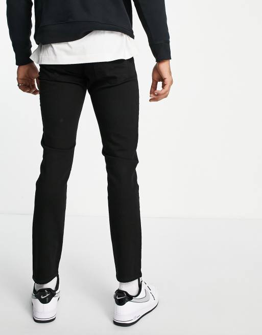 Levi's 512 slim tapered jeans in black, 2 of 4
