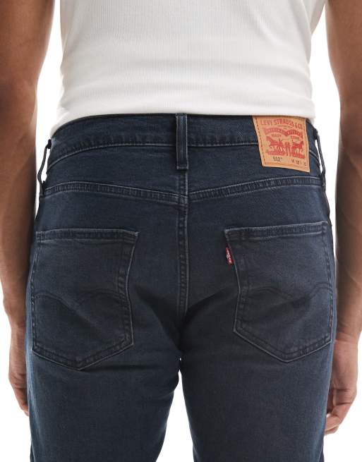Levi's 512 slim tapered jeans in dark wash , 5 of 5