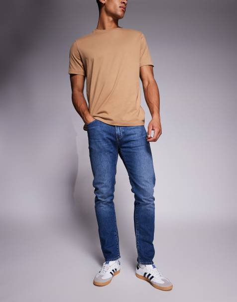 Levi's 512 slim tapered jeans in light vintage wash  - view 1