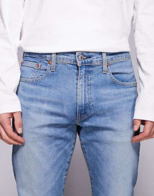 Levi's 512 slim tapered jeans in light vintage wash , 4 of 5