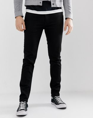 levis black slim jeans