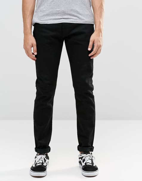 Levi's 512 slim tapered low rise jeans nightshine black - view 1