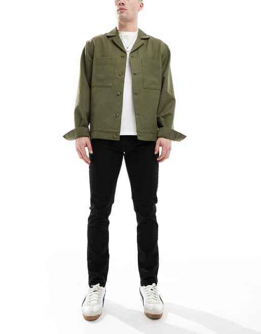 Levi's - 512 - Smaltoelopende jeans in zwart