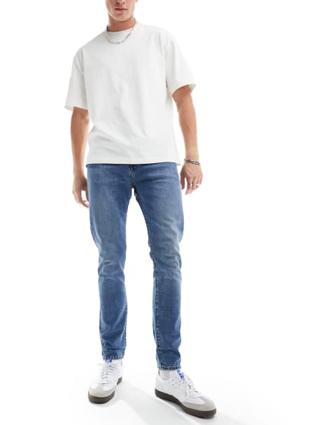 Levi's - 512 - Tapered og blå slim-jeans - view 1
