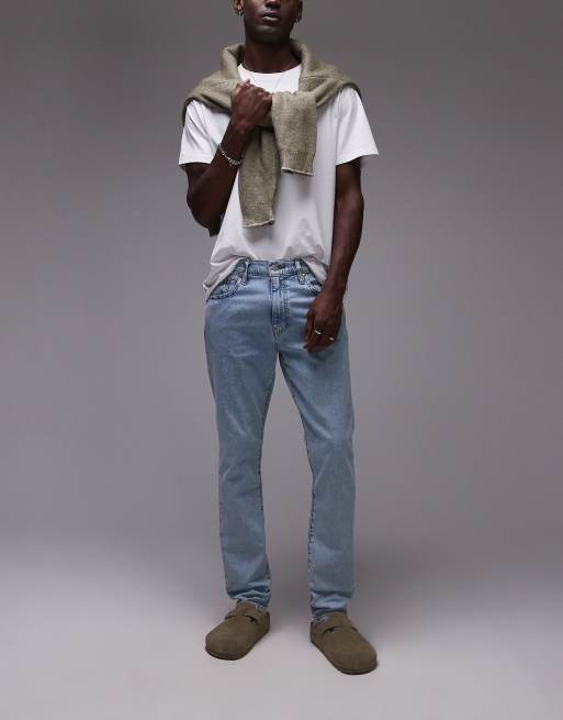 Levi's - 512 - Tapered slim-jeans i lyseblå