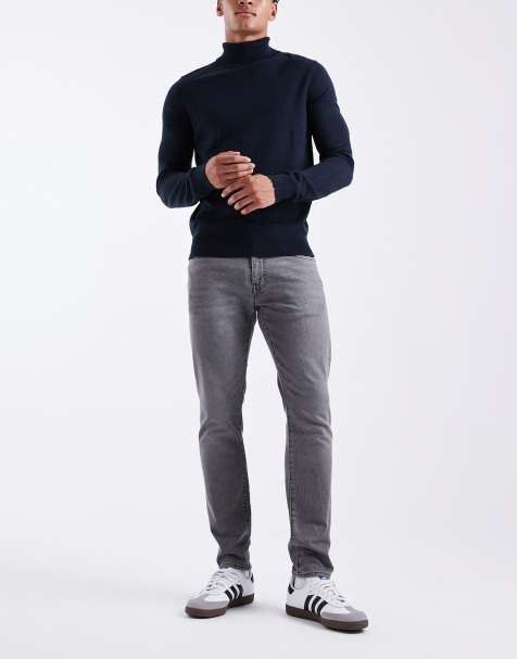 Levi's 512 slim tapered jeans in grey 