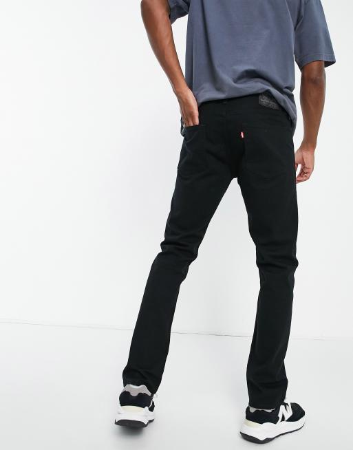 Levi's - 513 - Smalle jeans in zwart, 2 van 4