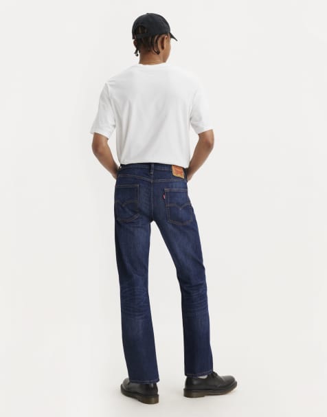 Levi's - 513 - Smalle rechte jeans in blauw - view 1