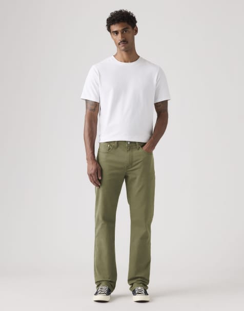 Levi's - 514 - Jean droit - Vert - view 1