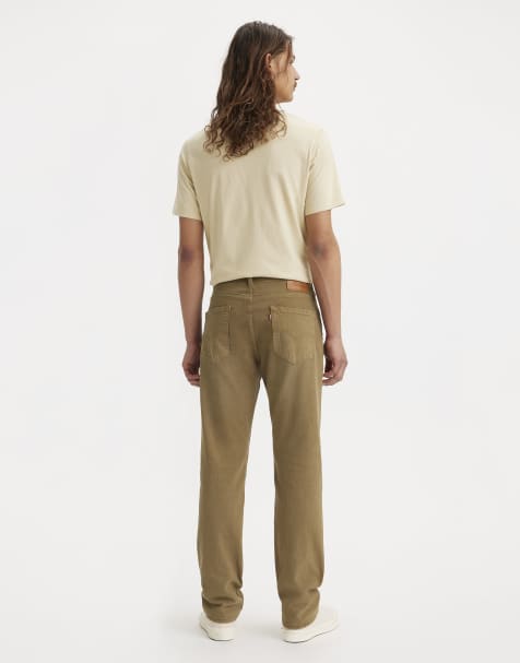 Levi's - 514 - Rechte jeans in bruin - view 1