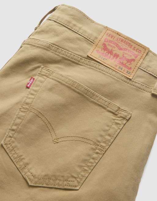 Levi's - 514 - Rechte jeans in bruin, 3 van 4