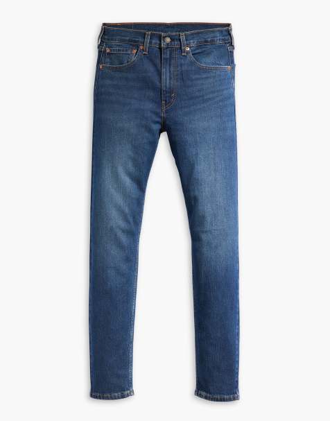 Levi's – 515 – Dopasowane granatowe jeansy z efektem sprania - view 1