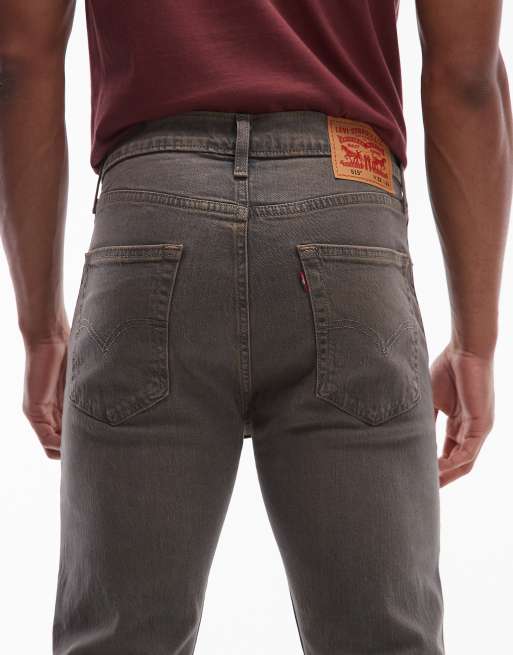 Levi's - 515 - Jeans slim lavaggio grigio , 4 di 5