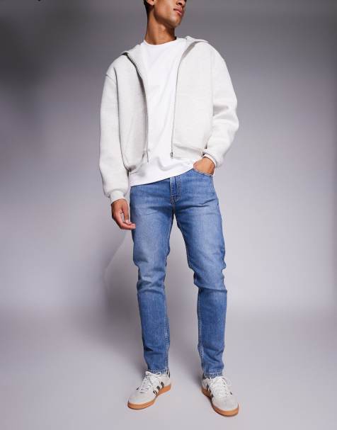 Levi's - 515 - Mellemblå slim-jeans - view 1