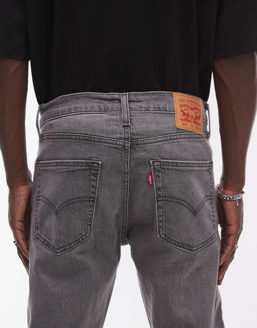 Levi's 515 slim jeans in black wash, 4 of 5