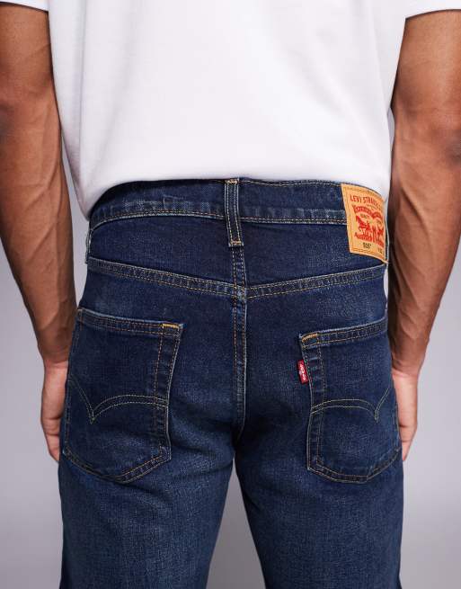 Levi's - 515 - Smalle jeans in donkere wassing , 4 van 5