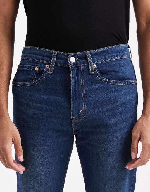 Levi's - 515 - Smalle jeans in marineblauwe wassing , 5 van 5
