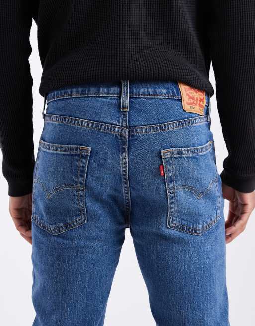 Levi's - 515 - Smalle jeans in mid-wash , 4 van 5
