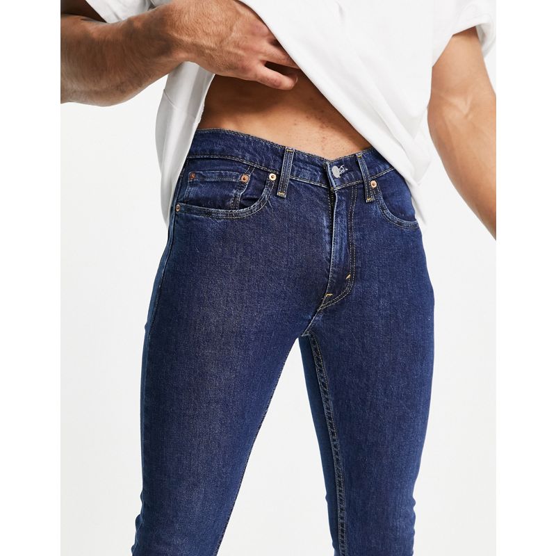 Jeans OlaWr Levi's - 519 - Jeans super skinny blu navy scuro