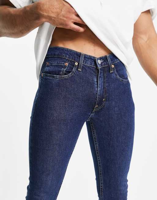 Levi's 519 super skinny jeans in dark navy | ASOS