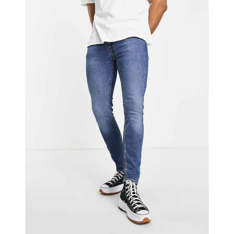 Levi's 519 super skinny jeans in navy wash | ASOS