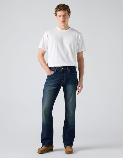 Levi's 527™ slim bootcut jeans in dark blue, 2 of 4