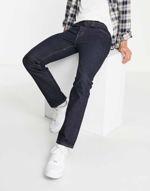 Levi's 551z – Authentic – Jeans mit geradem Schnitt in dunkelblauer Waschung
