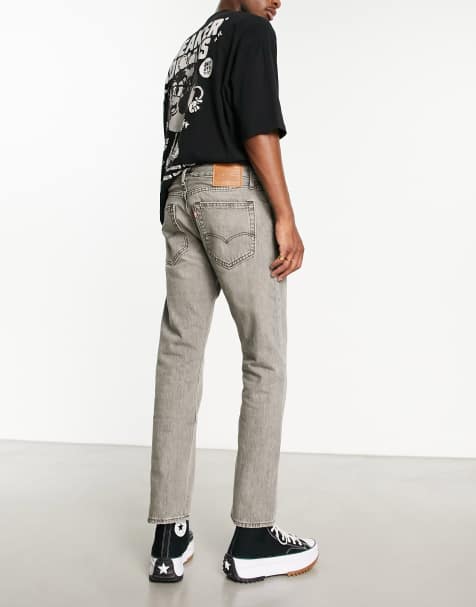 Levi's - 551z - Jean authentique à coupe droite - Gris clair délavé - view 1