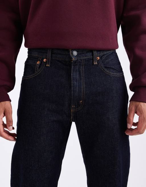 Levi's - 555 '96 - Jeans dritti comodi lavaggio indaco , 5 di 5