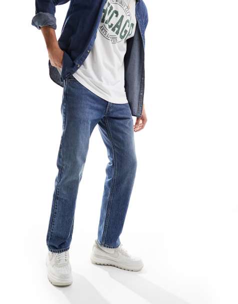 Levi's – 555 '96 – Niebieskie luźne jeansy o prostym kroju - view 1