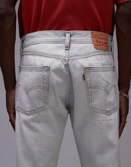 Levi's – 555 '96 – Relaxed-Fit-Jeans in hellblauer Waschung mit geradem Schnitt, 4 von 5