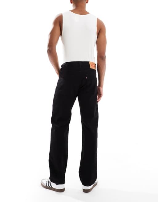 Levi's 555 '96 relaxed straight fit jeans in black