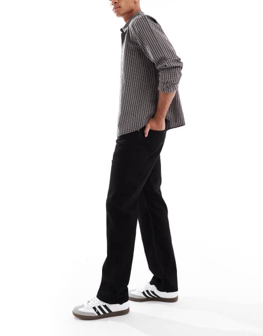 Levi's 555 '96 relaxed straight fit jeans in black