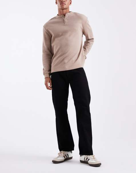 Levi's 555 '96 relaxed straight jeans in black - view 1