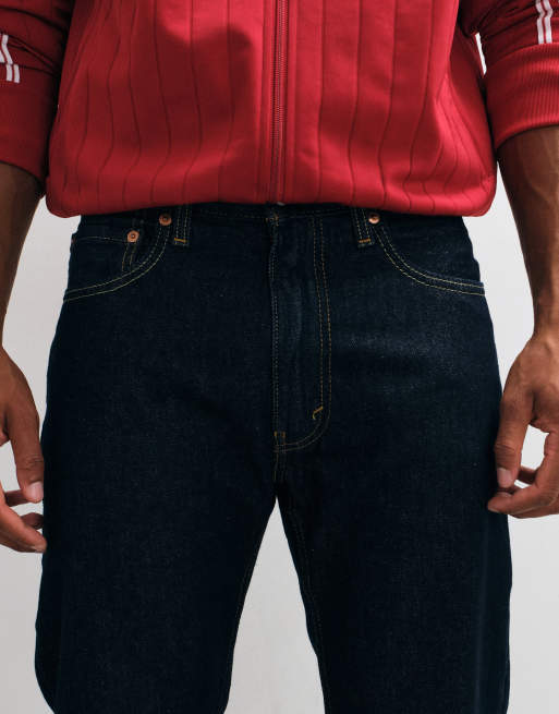 Levi's 555 '96 relaxed straight jeans in indigo wash , 5 of 5