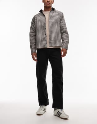 Levi's 555 '96 relaxed straight jeans in washed black