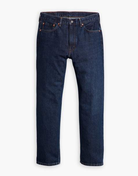 Levi's - 555 - '96 - Ruimvallende jeans met rechte pasvorm in bruin - view 1