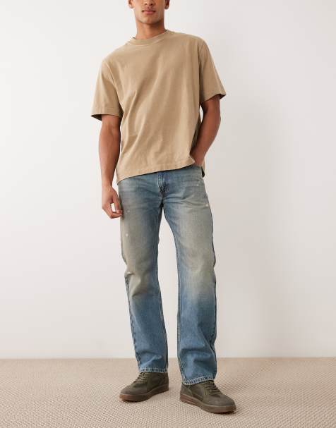 Levi's - 555 - Jeans dritti comodi azzurri - view 1