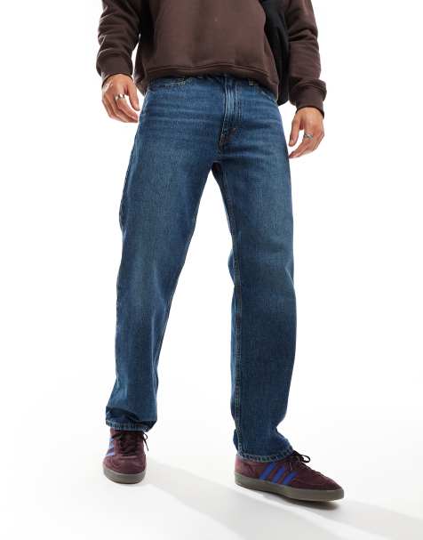 Levi's - 555 - Jeans dritti comodi stile '96 lavaggio blu medio - view 1