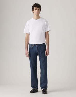 Levi's Herren Blau – 555 – Locker Geschnittene Straight Jeans In Er Waschung - Bild 5