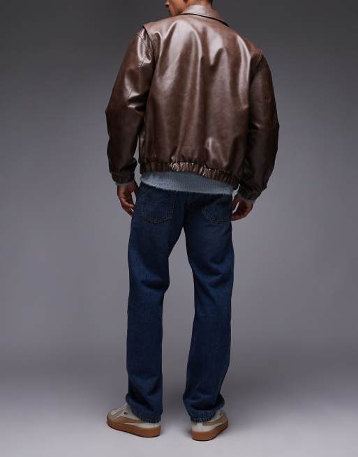 Levi's – 555 – Mörkblå, tvättade, lätta jeans med rak, avslappnad passform, 2 av 5