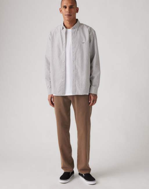 Levi's 555™ relaxed straight jeans in bruin, 3 van 4