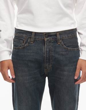 Levi's 555 relaxed straight jeans in dark wash