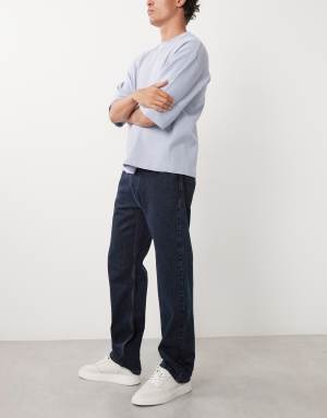 Levis 555 relaxed straight jeans in dark wash