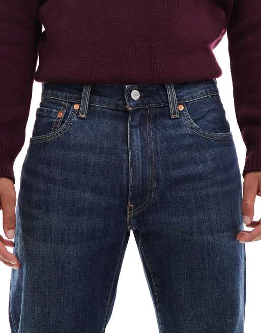 Levi's - 555 - Ruimvallende rechte jeans in donkere vintage wassing , 3 van 5