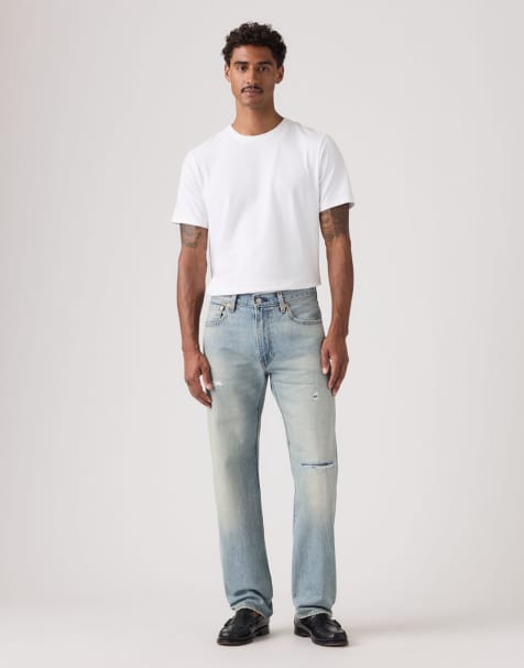 Levi's - 555™ The Score - Jean droit décontracté à taille basse - Bleu - view 1