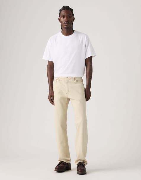 Levi's - 555 Up The Score - Jeans dritti comodi color castano - view 1