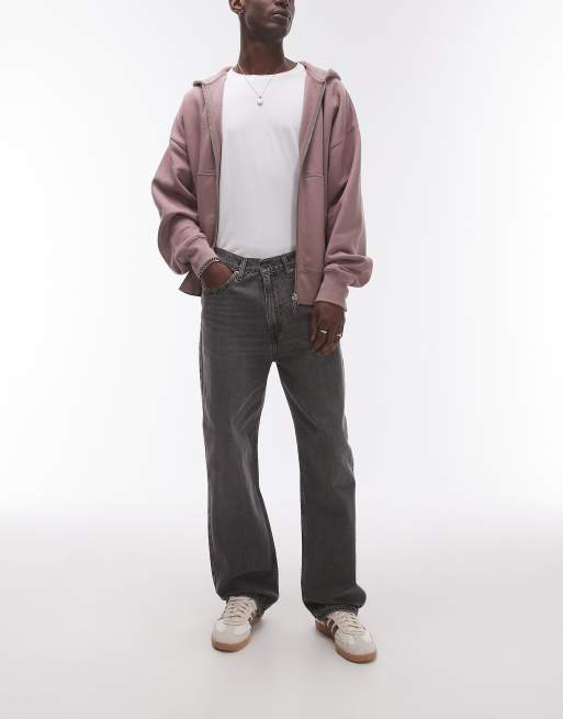 Levi's 565 '97 loose straight fit jeans in mid gray